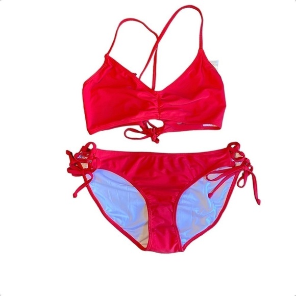 Baleaf Lace Up Bikini NWOT - Picture 1 of 10